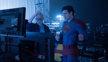 James Gunn posts his big David Corenswet argument from Superman set