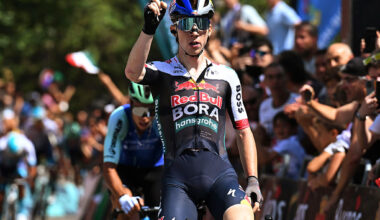 Vuelta a Burgos stage 1: Roger Adrià wins hilly opener ahead of crash involving Isaac del Toro and Giulio Ciccone