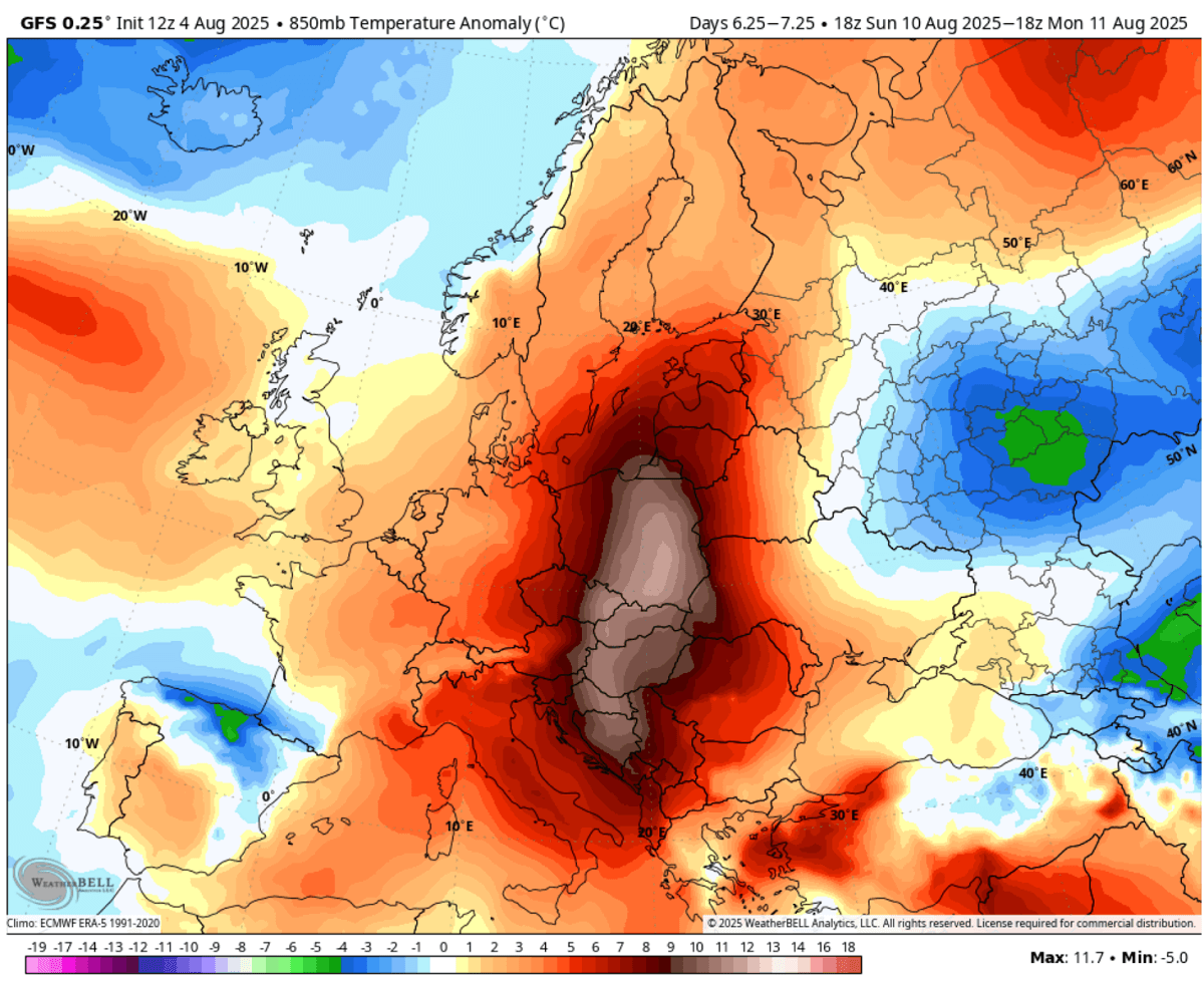 heat-dome-scorching-heatwave-europe-august-2025-forecast-850mb-anomaly-monday