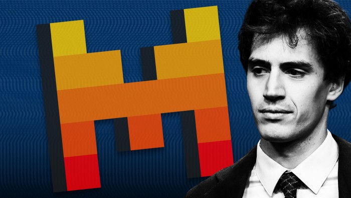 Arthur Mensch, co-founder and CEO of Mistral AI and the Mistral AI logo