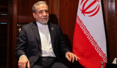 Iranian foreign minister Abbas Araghchi