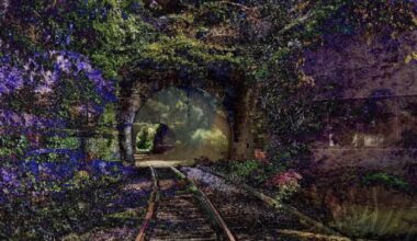 The AI-generated artwork ‘A Recent Entrance into Paradise’