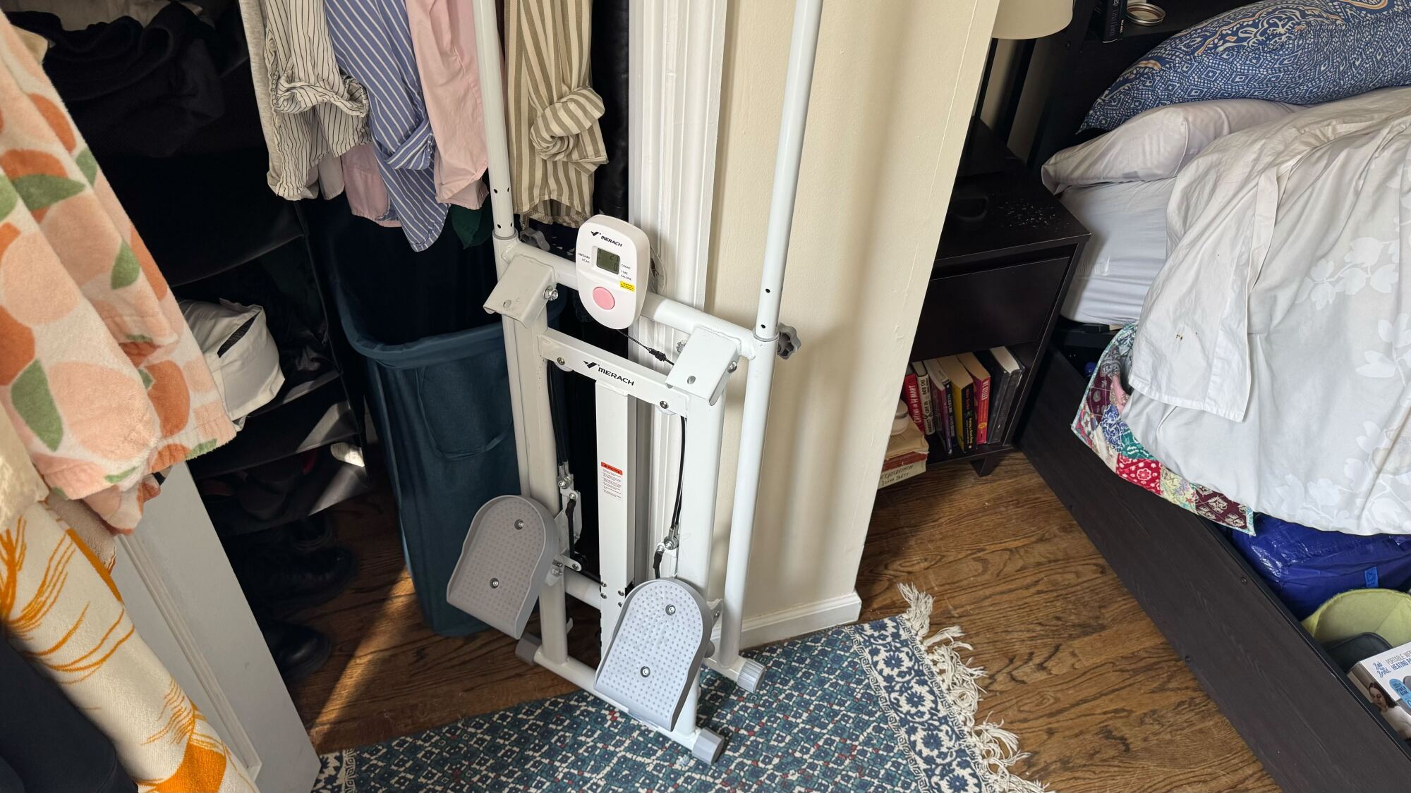 Merach stair stepper in closet
