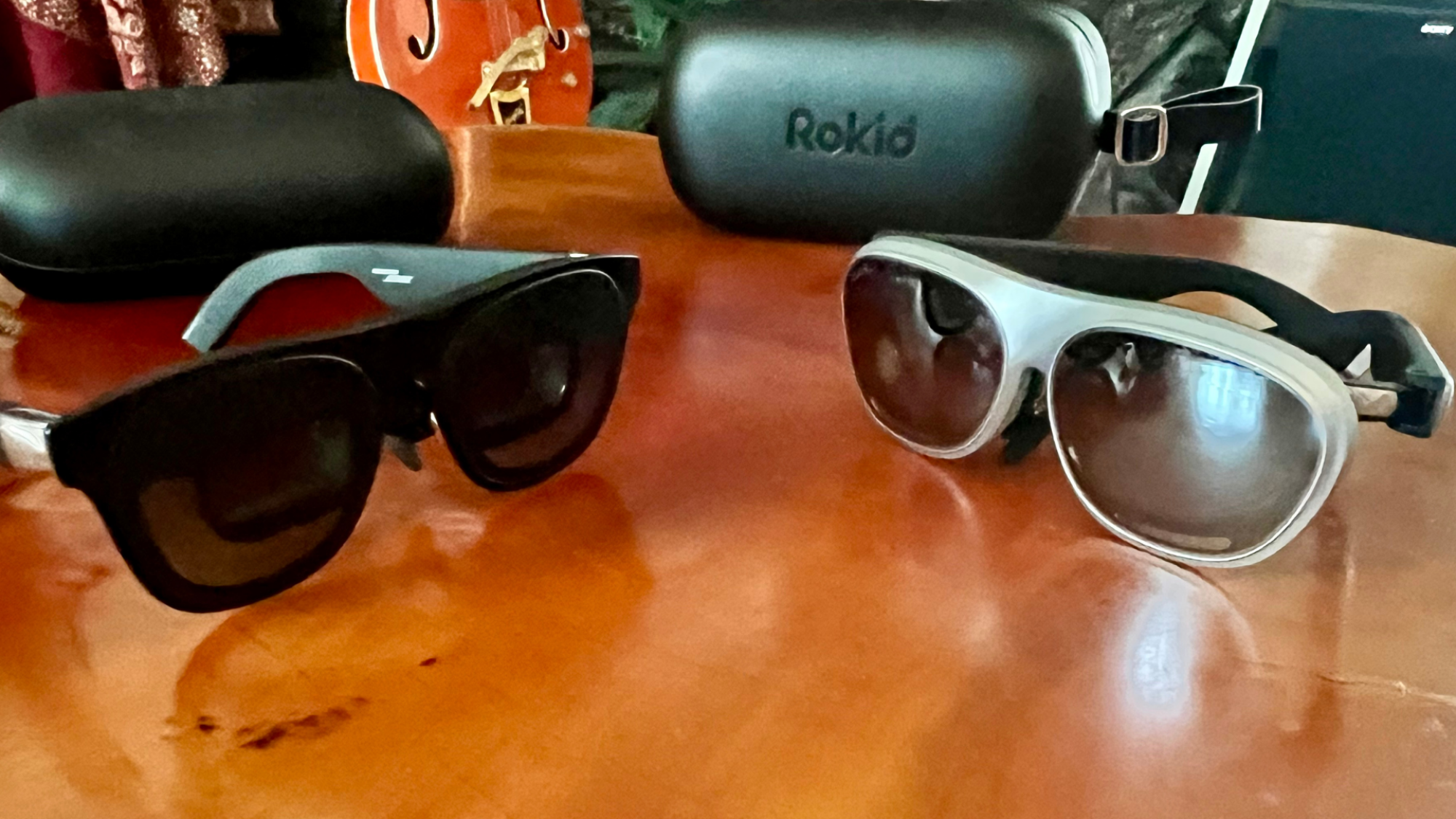 XReal One Pro and Rokid Max 2 glasses
