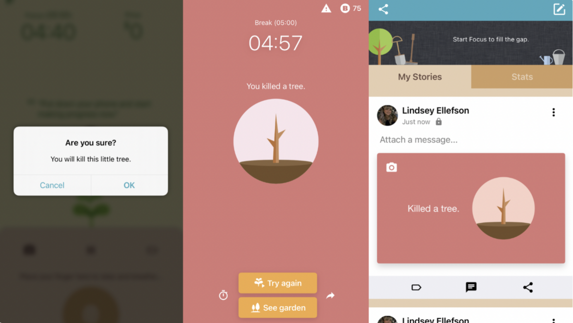 Flora app in iOS