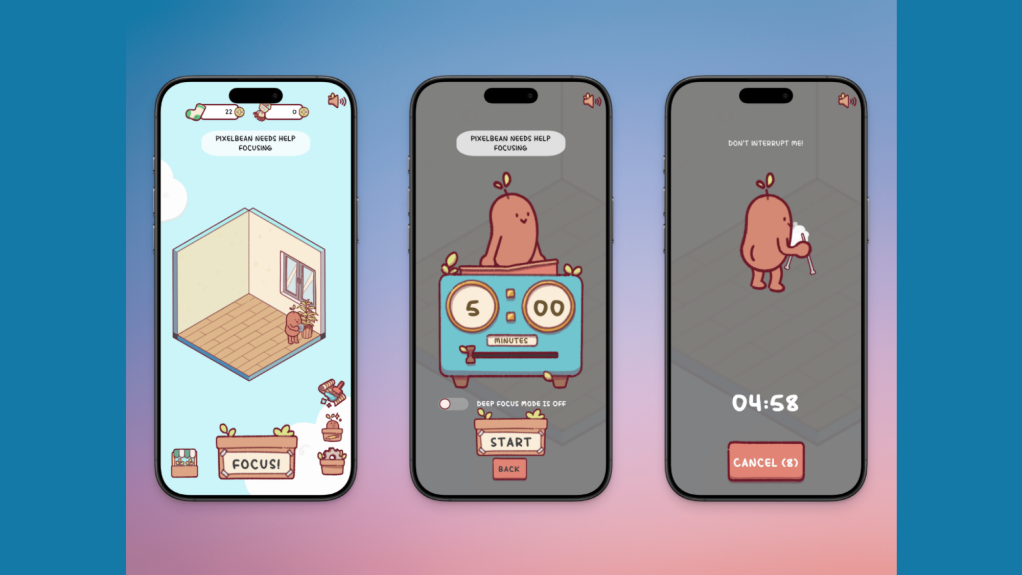 Focus Friend on iOS