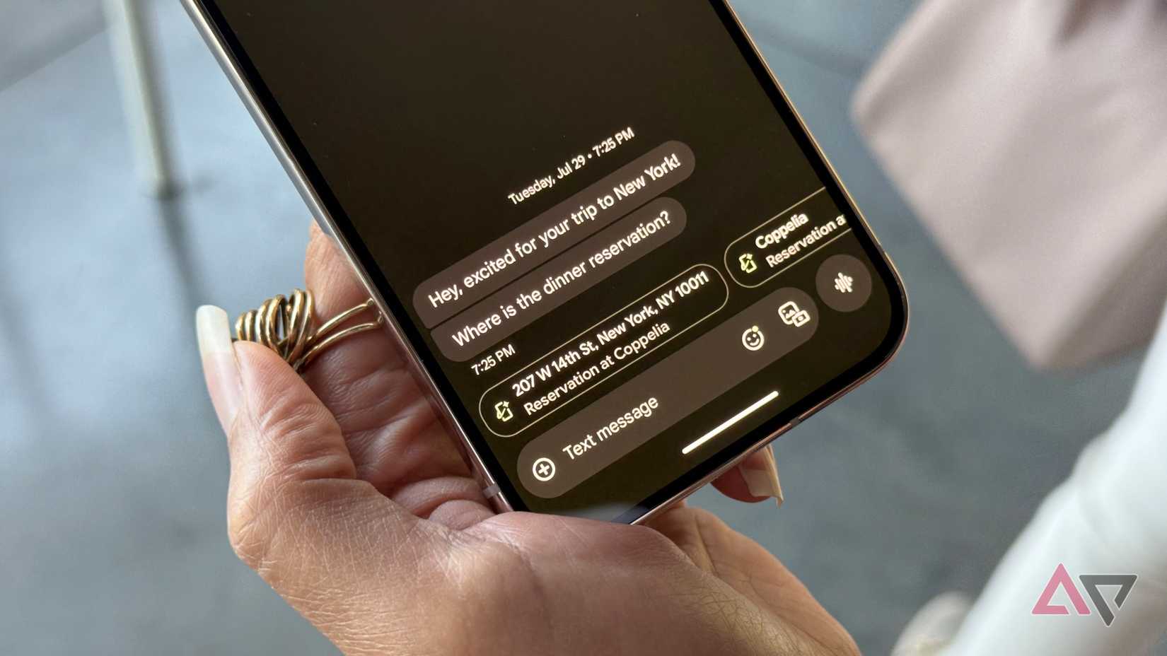 Magic Cue in action on the Google Pixel 10