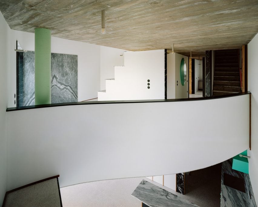 Sculptural interior of Porto home by Fala Atelier