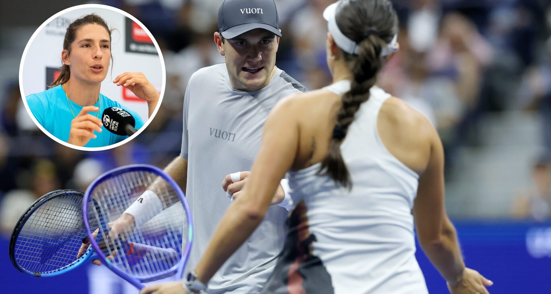 Andrea Petkovic explains why she's worried about Jack Draper at the US Open after seeing his mixed doubles