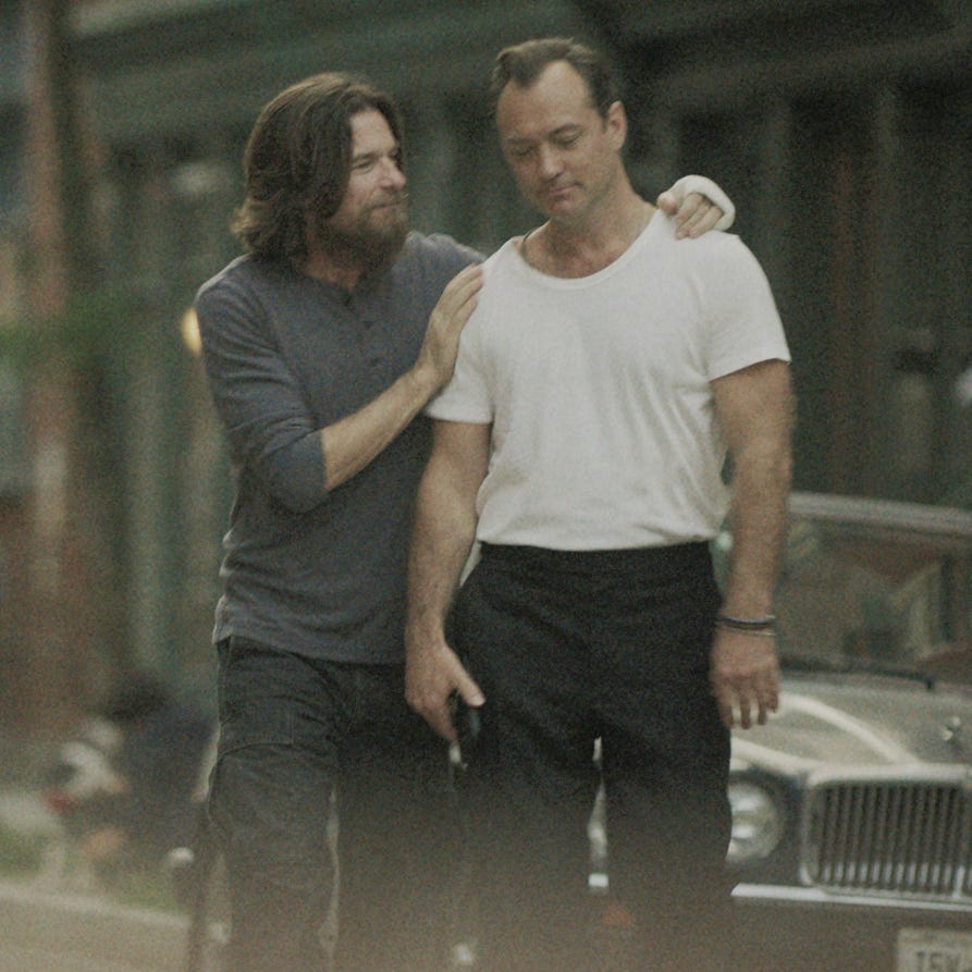 jason bateman, jude law, black rabbit