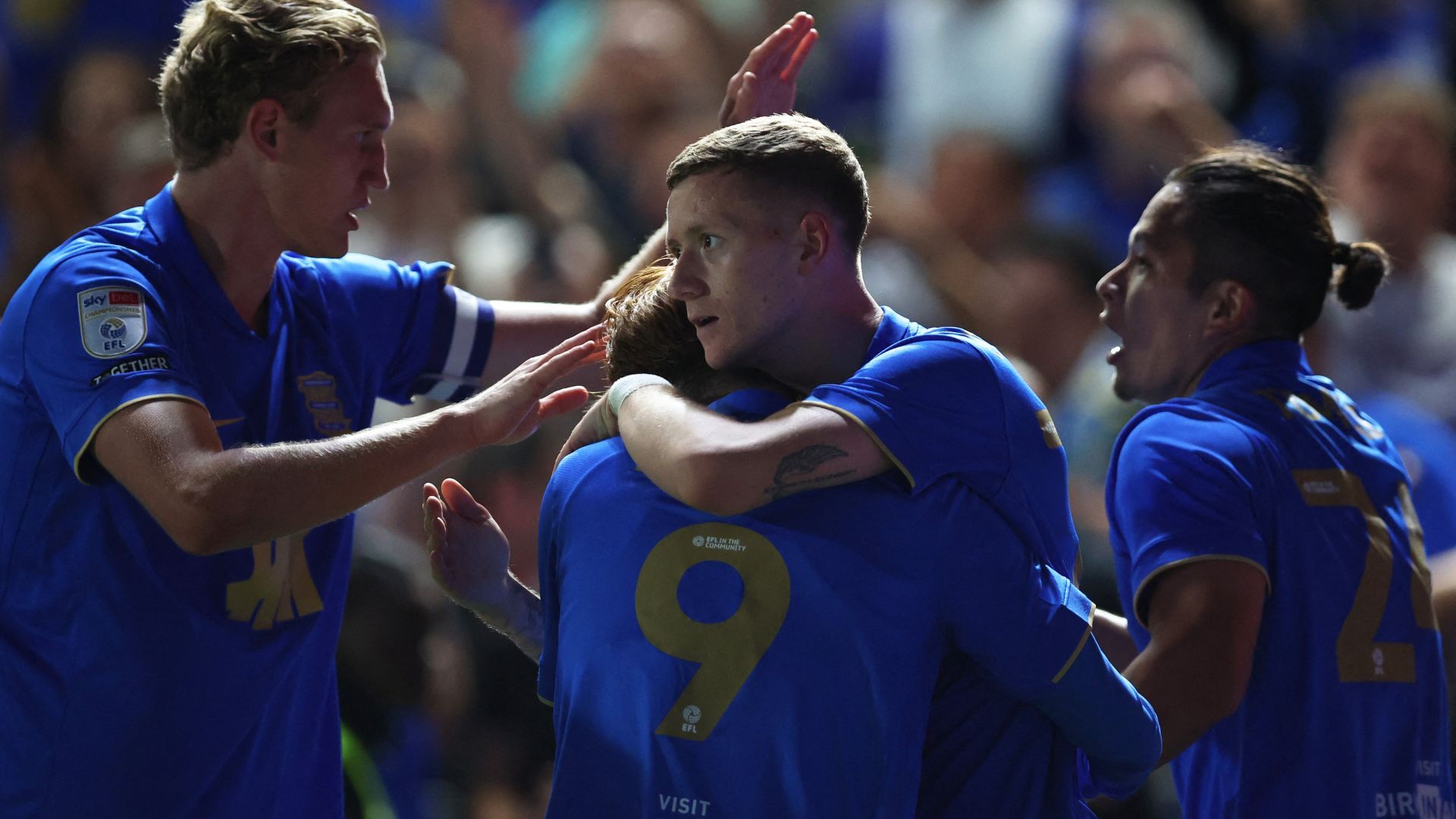 Jay Stansfield scores for Birmingham