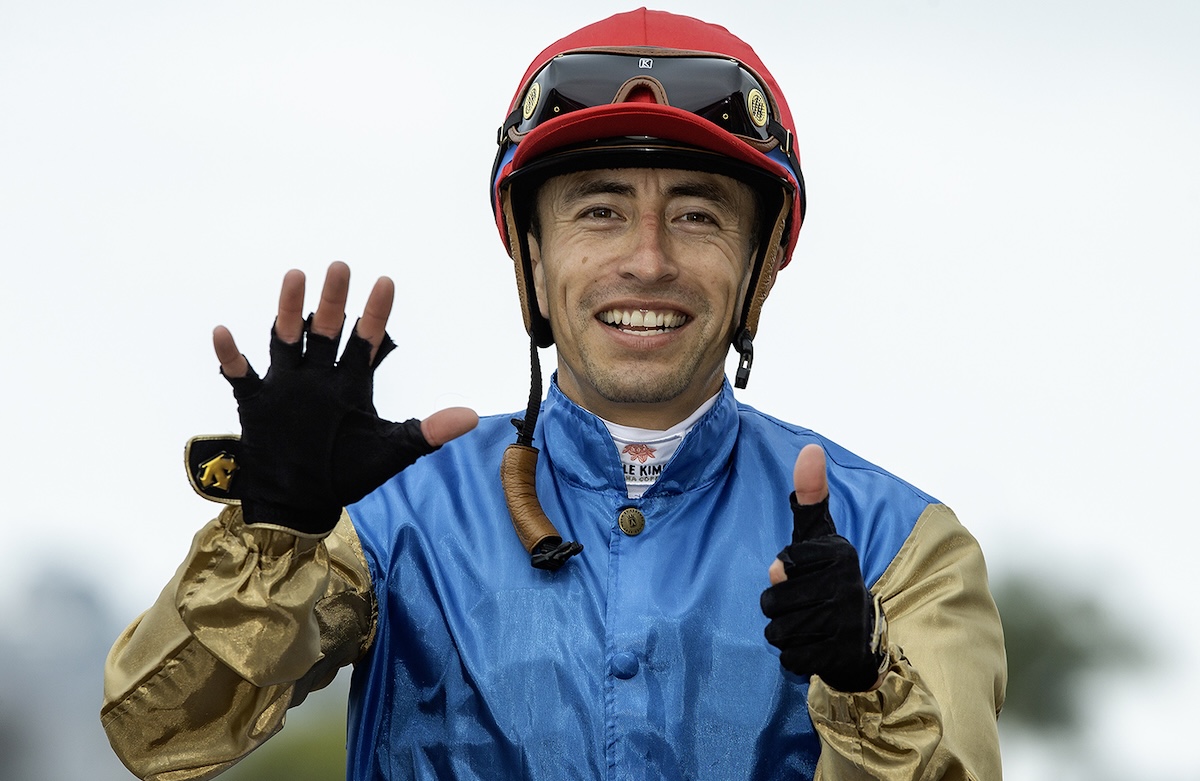 Juan Hernandez: six-timer at Del Mar. Photo: Benoit