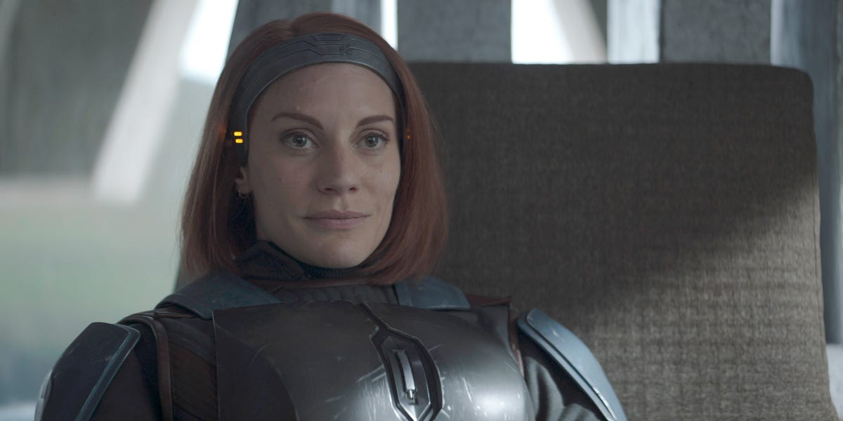 The Mandalorian star explains how she 'lost all her confidence' after the show