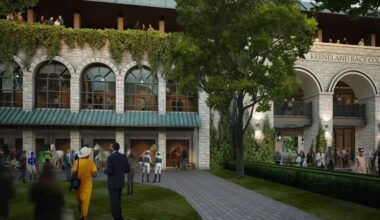 Keeneland Fall Meet gives fans a first look at reimagined Paddock