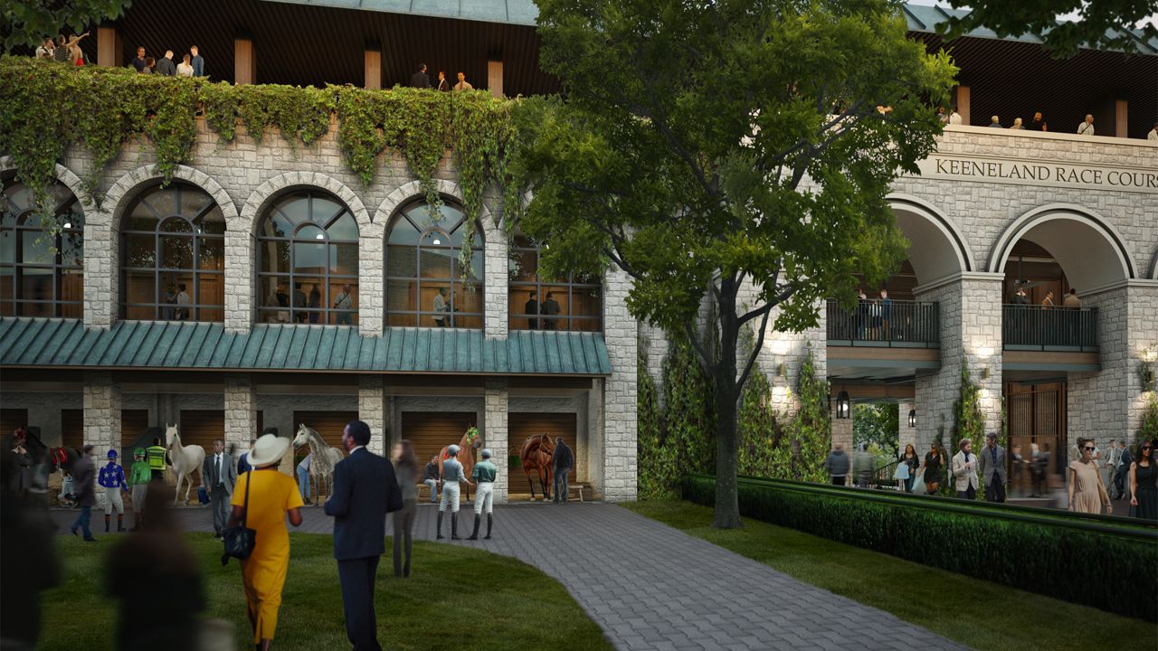Keeneland Fall Meet gives fans a first look at reimagined Paddock