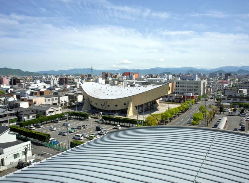 kenzo tange kagawa prefectural gymnasium
