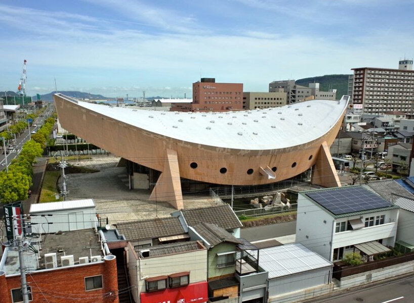 kenzo tange kagawa prefectural gymnasium