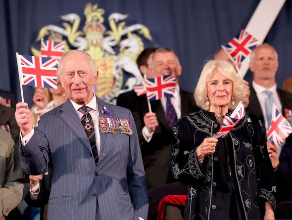 The King And The Queen Attend Concert To Mark The 80th Anniversary Of VE Day