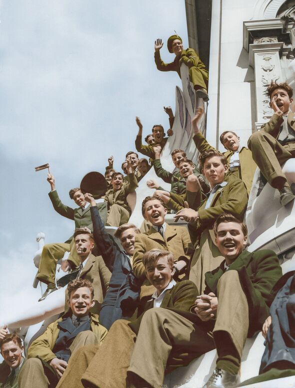 VJ Day In London