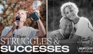 Mark Lajal dedicated his title at the Bloomfield Hills Challenger to his late grandfather, Tõnu Lajal.
