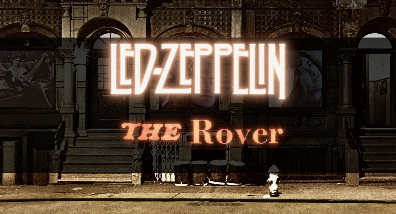 LED ZEPPELIN Launch Visualizer Video For Remastered Version Of "The Rover"