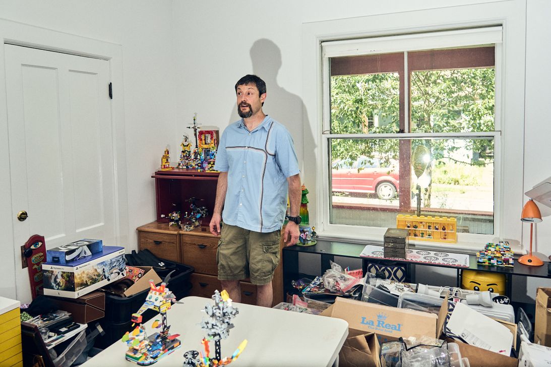 Shuer helps others to work on themselves through the Buried in Treasures program, and he admits that his own house is a work in progress.