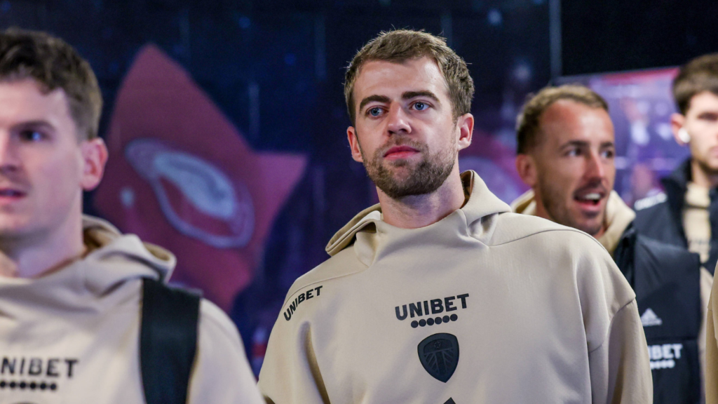 Leeds United striker Patrick Bamford