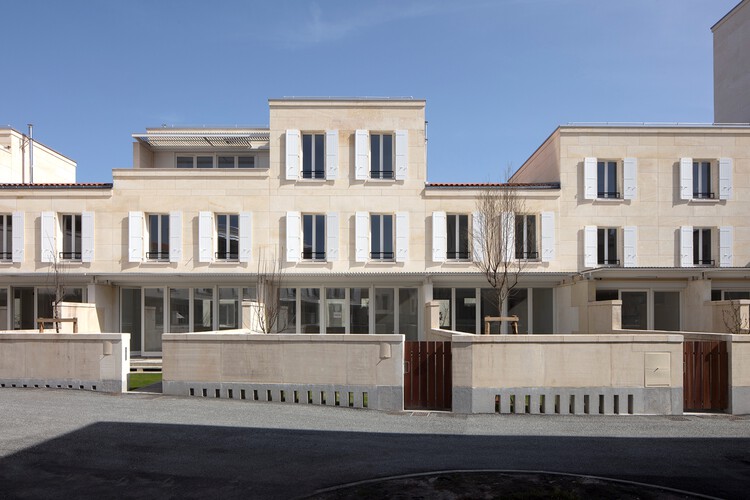 Les Échoppes Bastide Housing / eliet&lehmann architectes - Exterior Photography, Concrete, Balcony