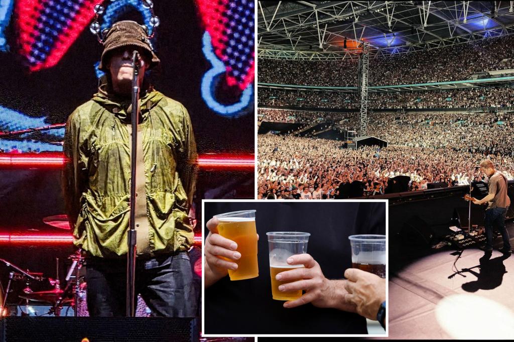 Oasis fan falls to death at Wembley concert in London