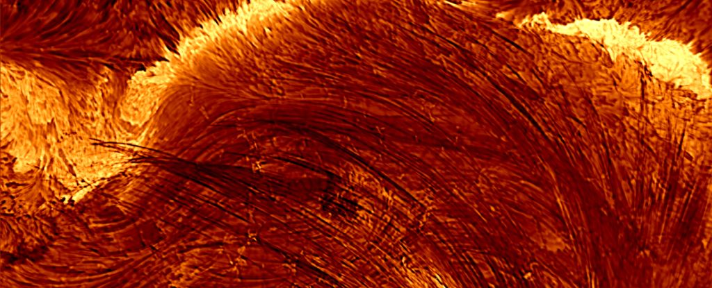 World's Most Powerful Solar Telescope Captures Its First Monster Flare in Astonishing Detail : ScienceAlert