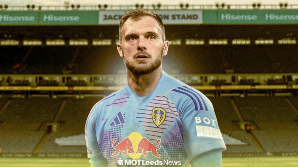 Lucas Perri in Leeds United kit
