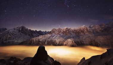 This stunning image captures beauty – and the biggest threat facing the night sky, shot with a 17-year-old Canon DSLR