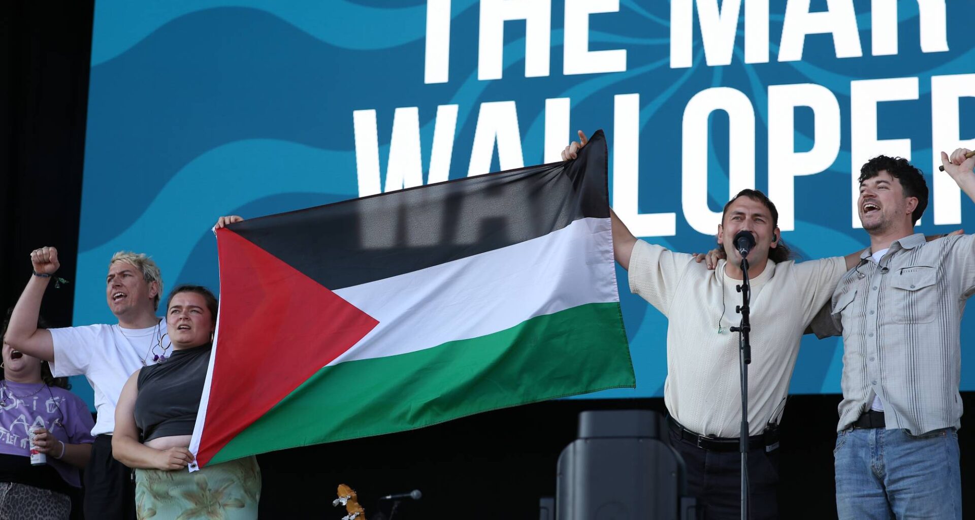 The Mary Wallopers set cut short at Victorious Festival after calling for "free Palestine"
