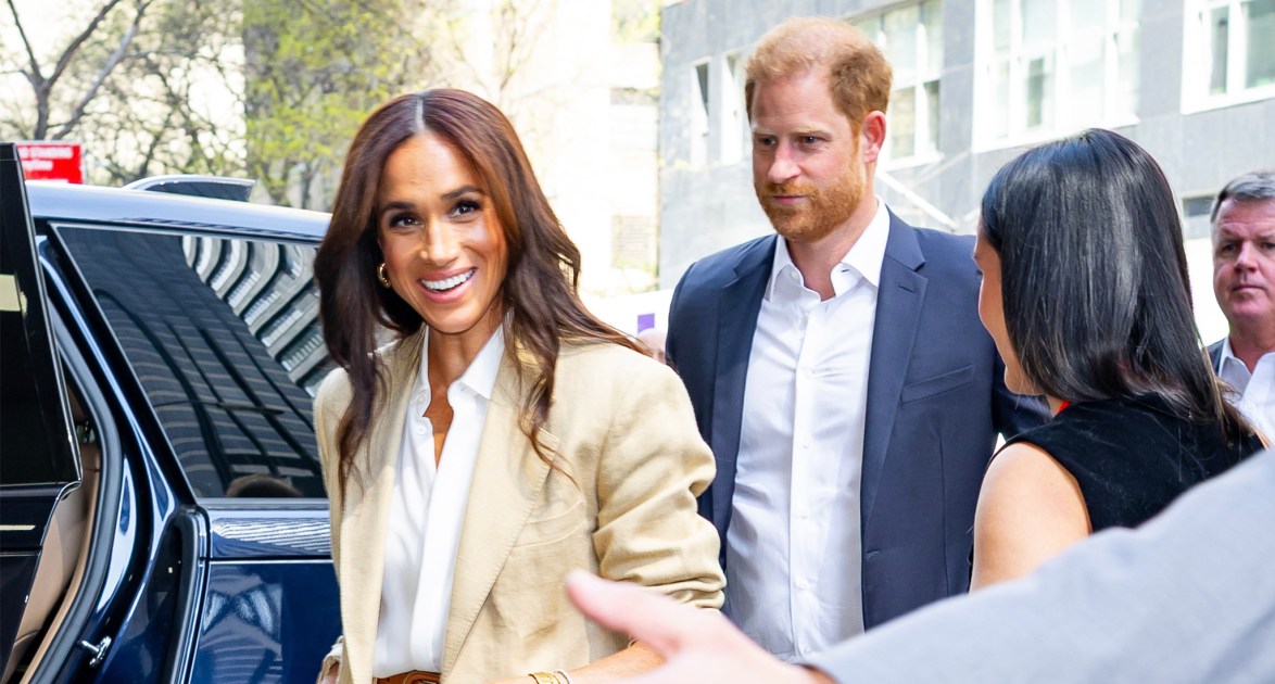 Meghan Markle Busts Out a Memorable Mini Dress Re-Wear