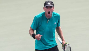 Alex Michelsen upsets Lorenzo Musetti in Toronto, seals victory on seventh MP | ATP Tour