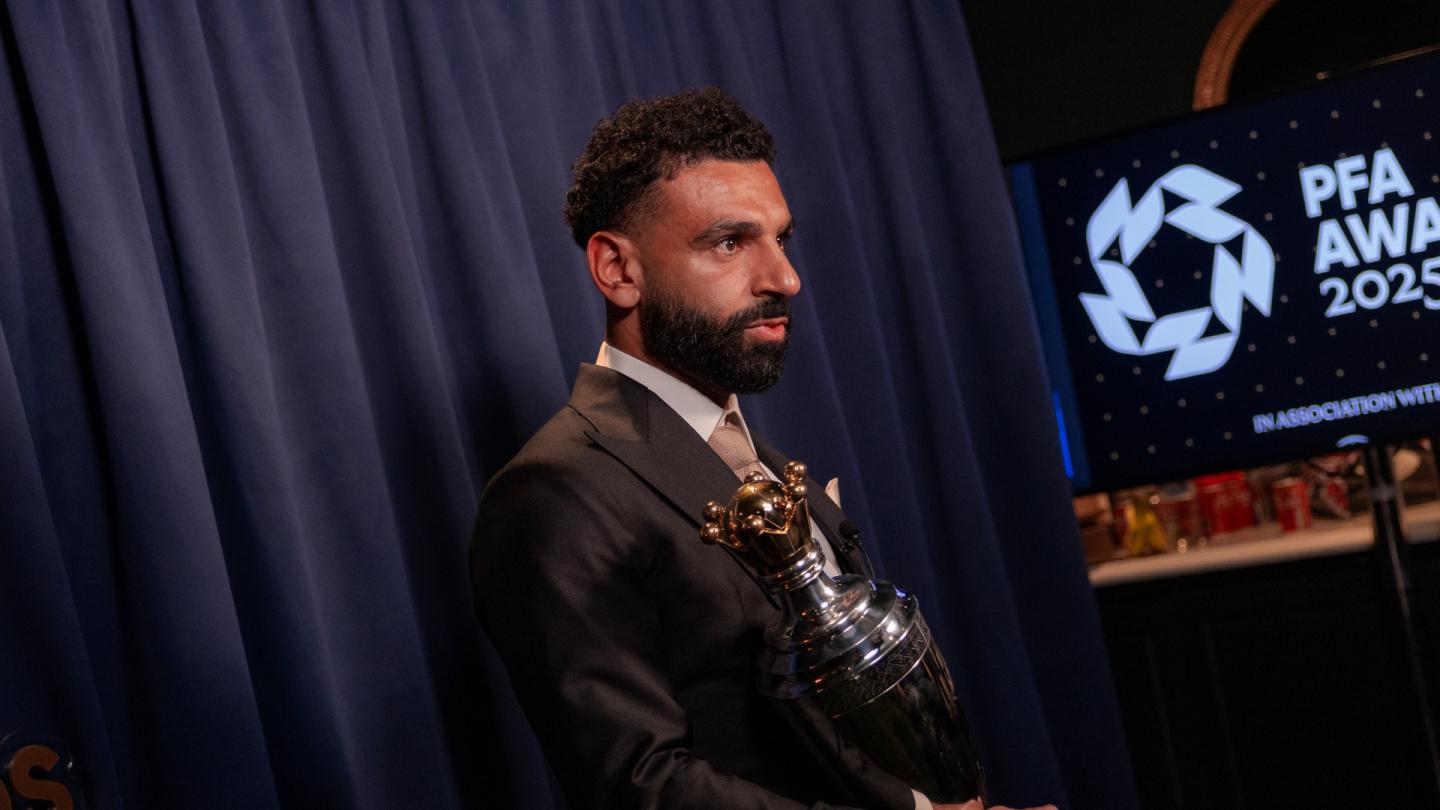 'Something I'll never forget' - Mo Salah on historic PFA Players' Player of the Year award
