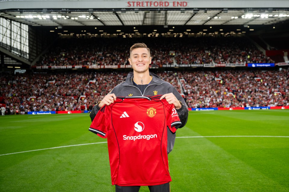 Sesko has finally joined United after a long transfer saga