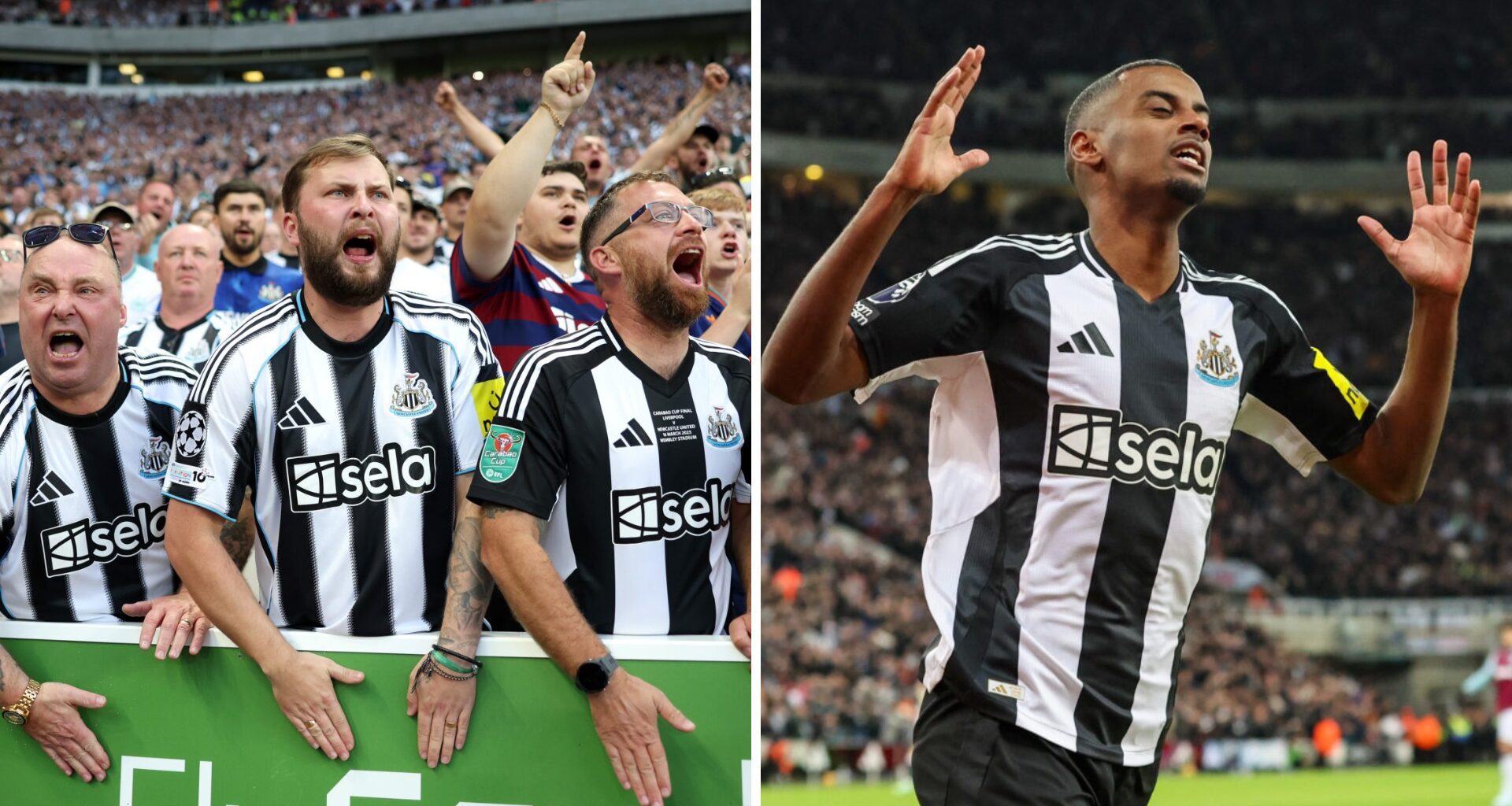 The two Alexander Isak chants heard during Newcastle United vs Liverpool