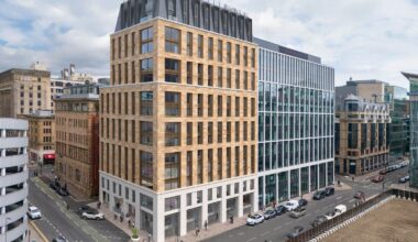 Time up for Glasgow office block as student housing goes through the roof : August 2025 : News : Architecture in profile the building environment in Scotland