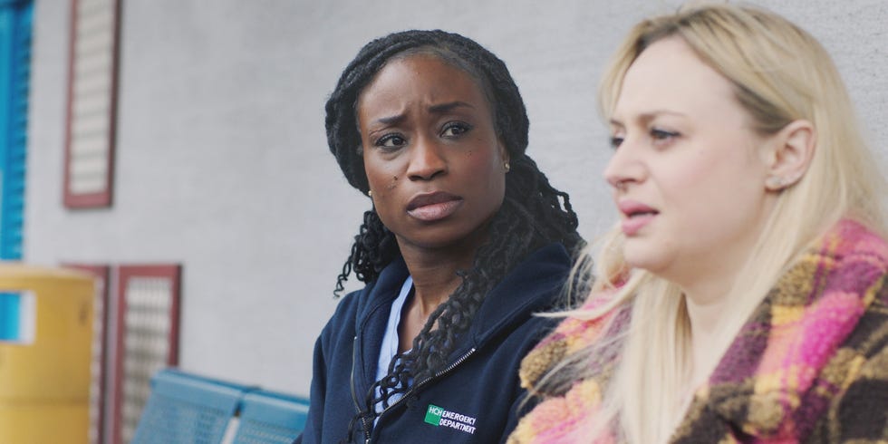 ngozi okoye, nicole piper, casualty