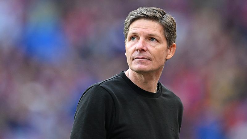Crystal Palace manager Oliver Glasner speaks ahead of the Community Shield