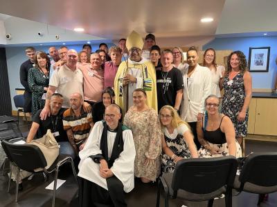 Ground-breaking service sees 22 people confirmed at the Crypt