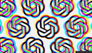 pattern of openAI logo
