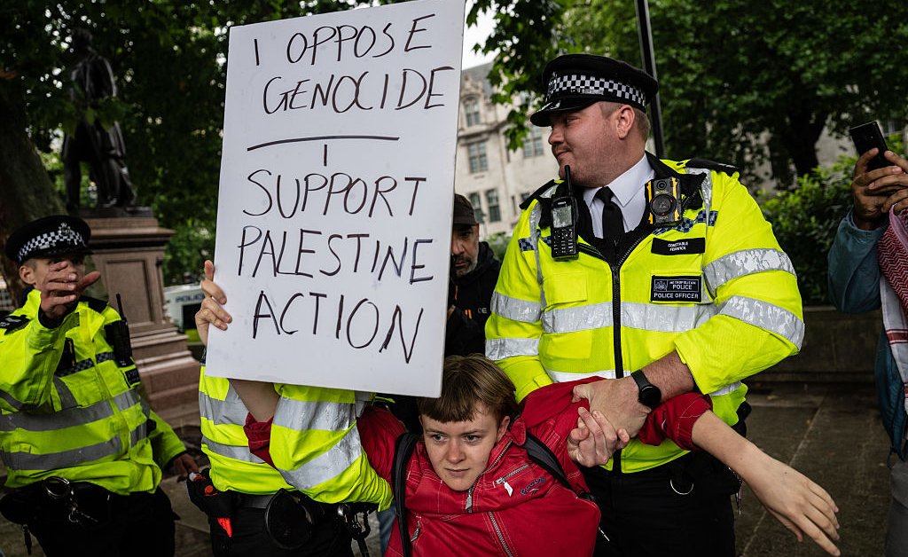 U.K. Police Plan to Make Arrests at Palestine Action Protest