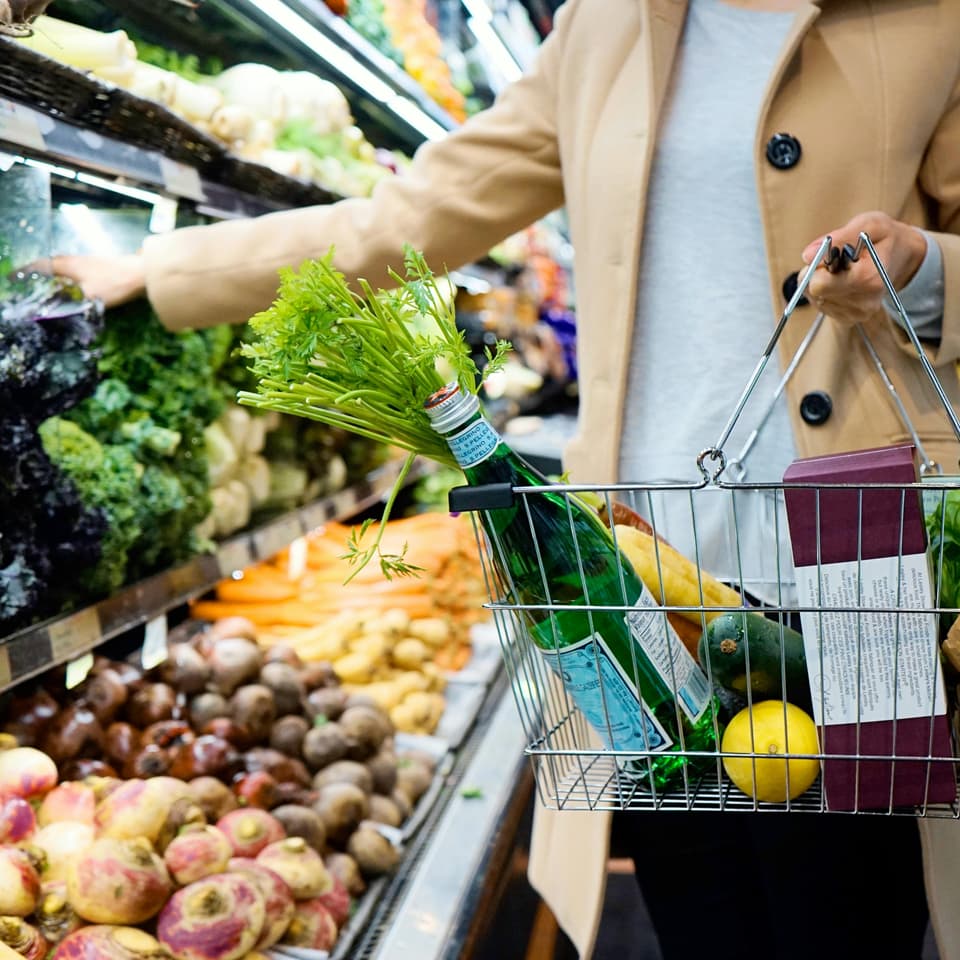 Supermarket shopping