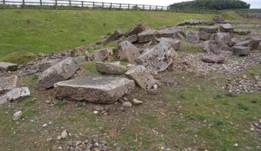 Piercebridge Roman Bridge, Dere Street, where a US student found ancient gold