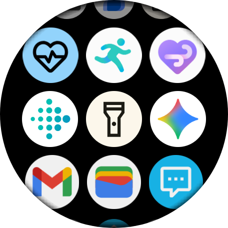 pixel watch app drawer fitbit icons new