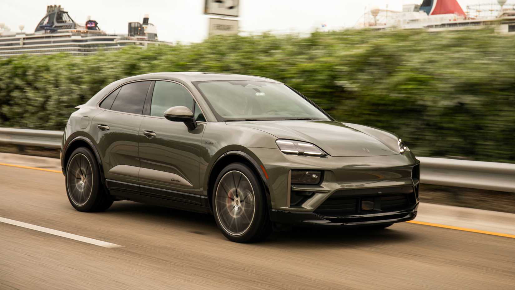 2026 Porsche Macan Electric driving