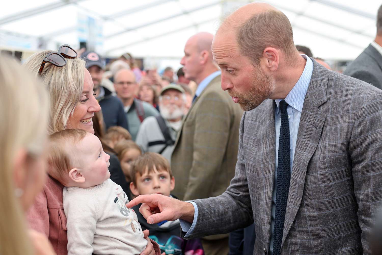 Prince William Goes Viral for His Interaction with Baby Named George