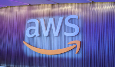 AWS re:Invent 2022 logo sign